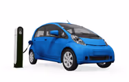 Electic Car Illustration