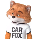 Car Fox with crossed arms